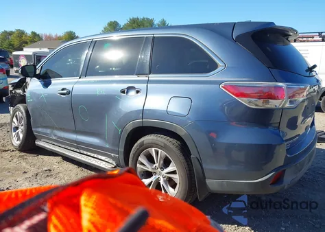 2014 Toyota Highlander Le Plus V6 из США, поврежденный, VIN 5TDBKRFH4ES035083